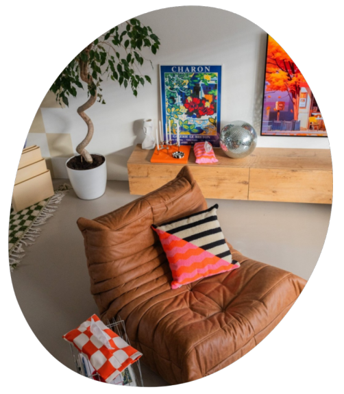 Casa Rolio Deconstructed Tufted Cushion