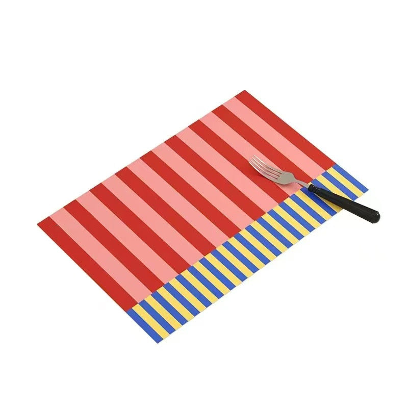 Casa Rolio Colorful Placemats – Vibrant & Artistic Tableware