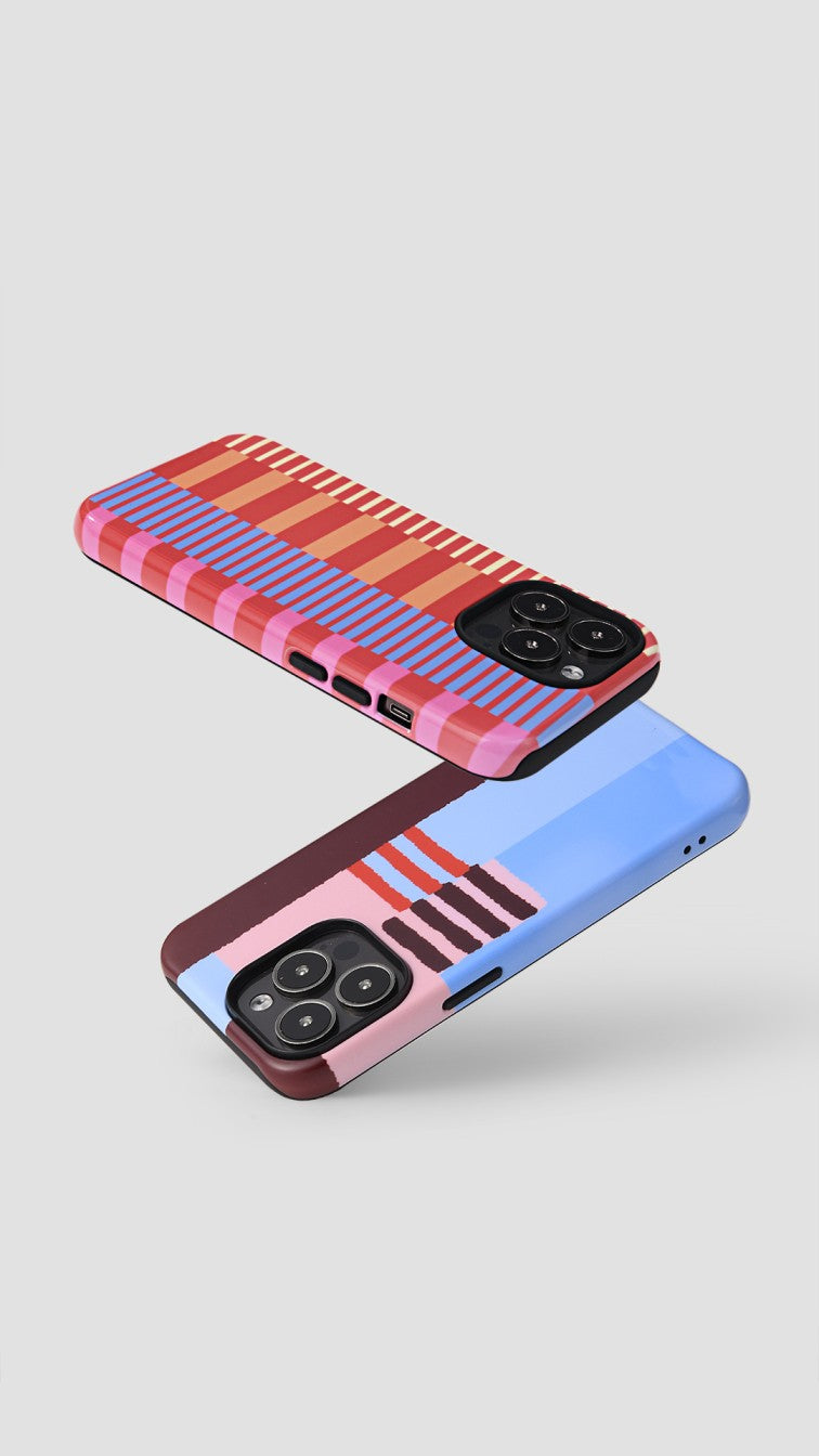 Wavy Ultra Protective iPhone Case - cushion cover, tissue box cover, hot water bottle cover, hot water bottle and cover, large hot water bottle, designer iPhone case, designer iPhone case- Casa Rolio