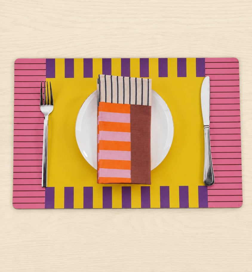 *Pre-Order* Coloured Mix & Match Napkins Set of 4