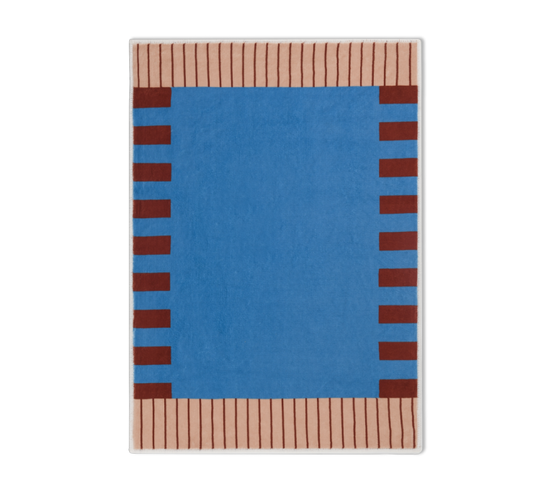 Casa Rolio Blueberry Night Bath Mat - Designer bath mats in dynamic colors, featuring absorbent fabric and durable rubber backing