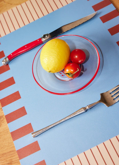 Casa Rolio Blueberry Placemats – Vibrant & Artistic Tableware, Colourful Placemats