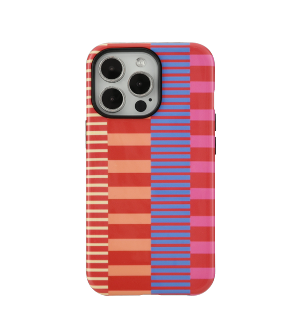 Ultra Protective Deconstructed Phone Case, MagSafe compatible Casa Rolio phone case with stylish artistic design