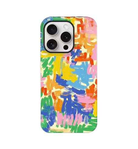 Doodle Phone Case - Casa Rolio spring phone case, vibrant phone accessories 