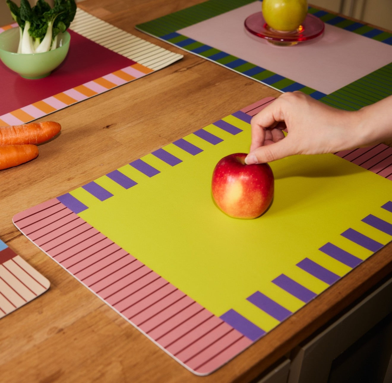 Casa Rolio Citron Placemats – Vibrant & Artistic Tableware