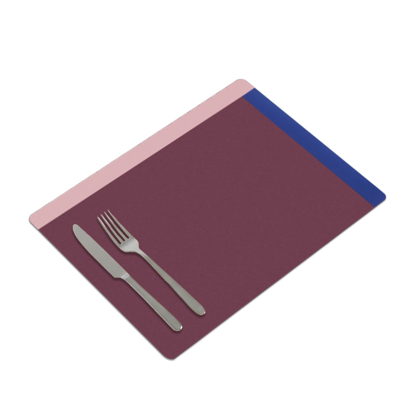 Casa Rolio Dusk Leather Placemats – Vibrant & Artistic Tableware