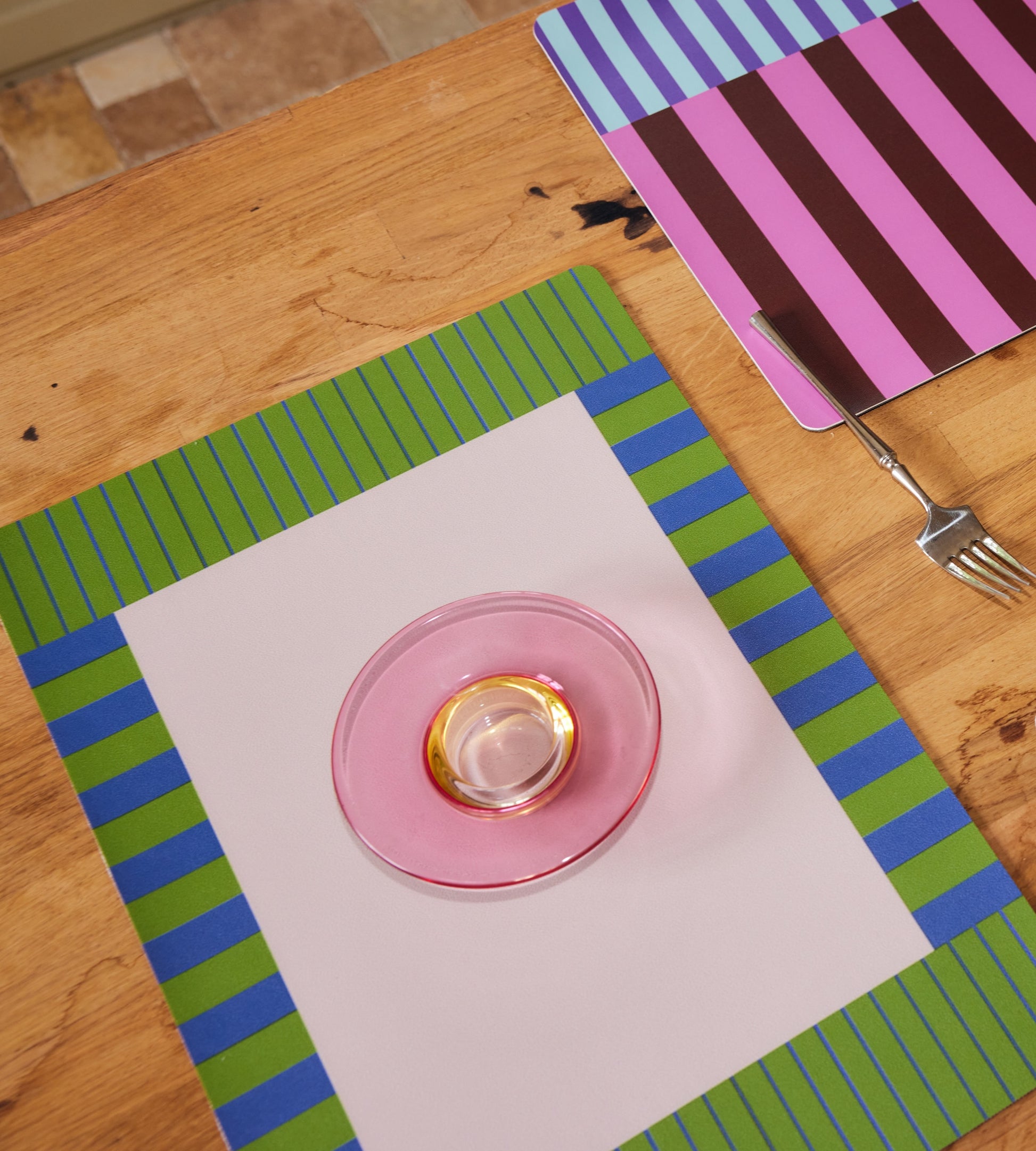Casa Rolio Lavender Placemats – Vibrant & Artistic Tableware