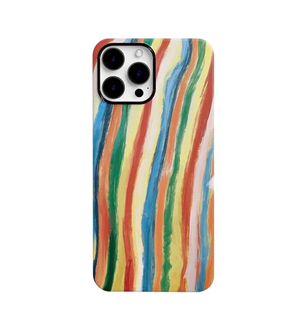 Stripy iPhone Case - cushion cover,tissue box cover, hot water bottle cover, hot water bottle and cover, large hot water bottle, colorful iphone case - Casa Rolio