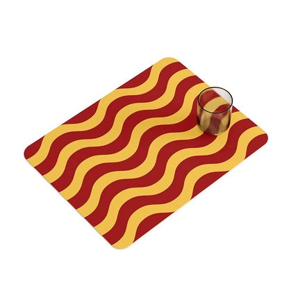 Wavy Mix & Match Placemats Set of 4