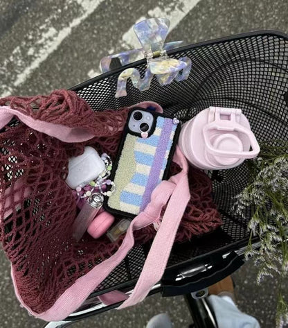 Taro Tufted iPhone Case