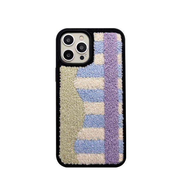 Taro Tufted iPhone Case