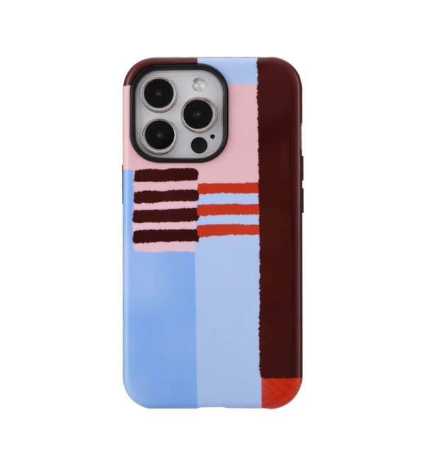 Wavy Phone Case - Casa Rolio bold, designer Phone Case, protective phone case, colorful phone case, designer phone accessories