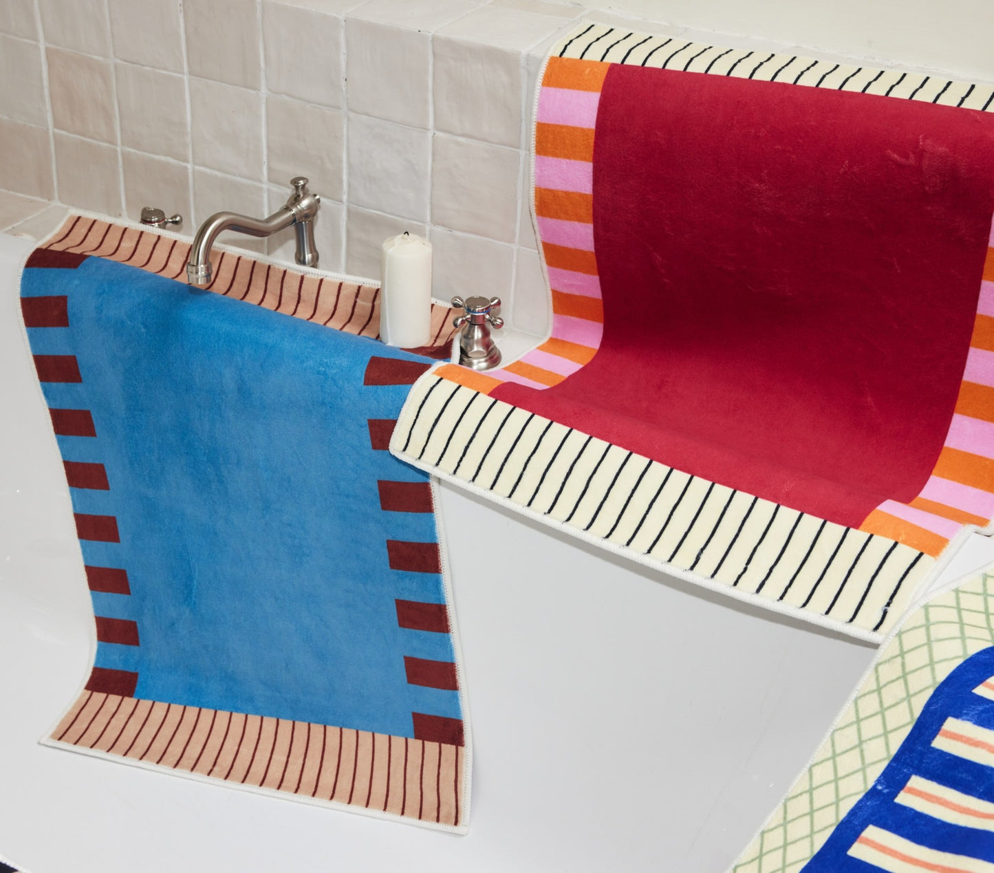 Tangerine Bath Mat