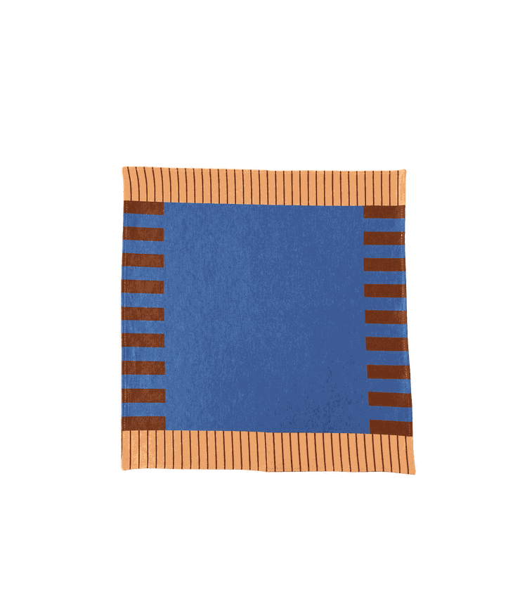 Blueberry Night Napkin – full view