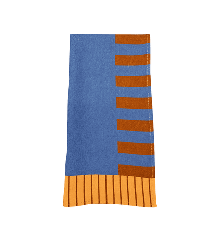 Blueberry Night Napkin – side view