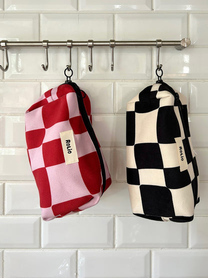 Mono Printed Wash Bag