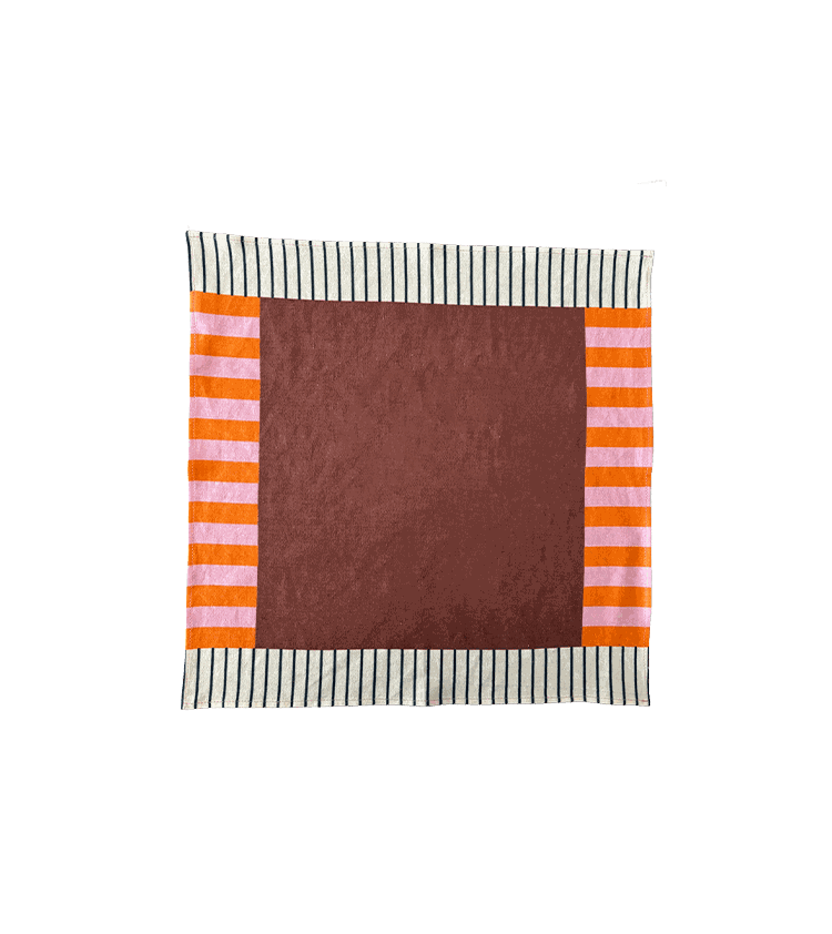 Tangerine Napkin – full view