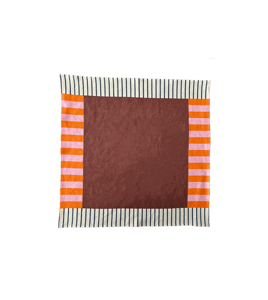 Tangerine Napkin – full view