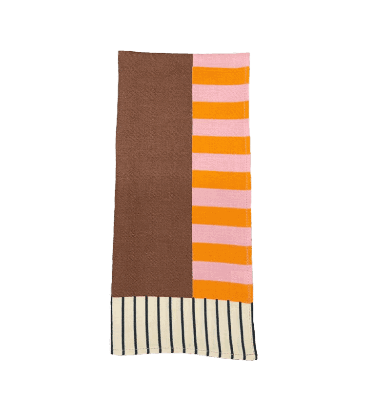 Tangerine Napkin – side view